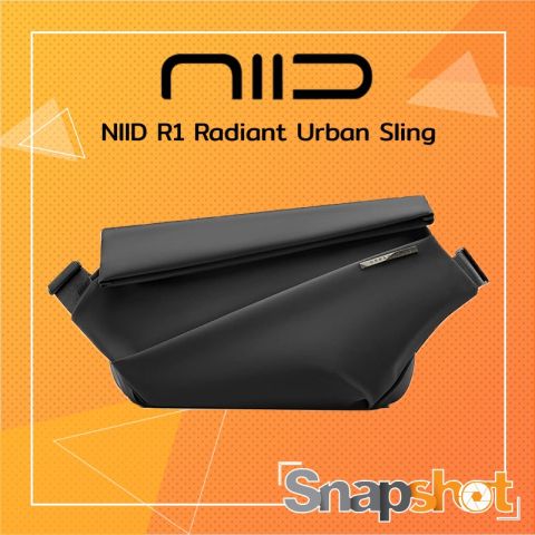 กระเป๋า NIID R1 Radiant Urban Sling กระเป๋าที่ได้รับความนิยมสูงใน Kickstarter กระเป๋าสะพายข้าง NIID X Urbanature R1