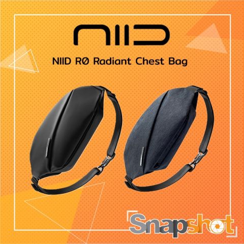กระเป๋า NIID R0 Radiant Chest Bag กระเป๋าคาดอก NIID X Urbanature R0 Chest Bag กระเป๋าที่ได้รับความนิยมสูงใน Kickstarter