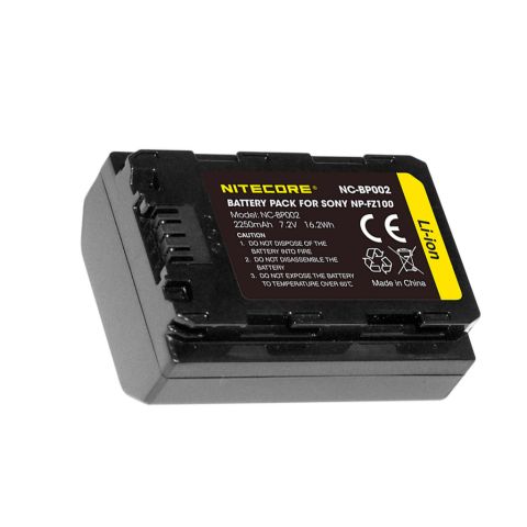 Nitecore NP-FZ100 [NC-BP002] Camera Battery Compatible with Sony NP-FZ100 Battery สินค้าประกันศูนย์ไทย