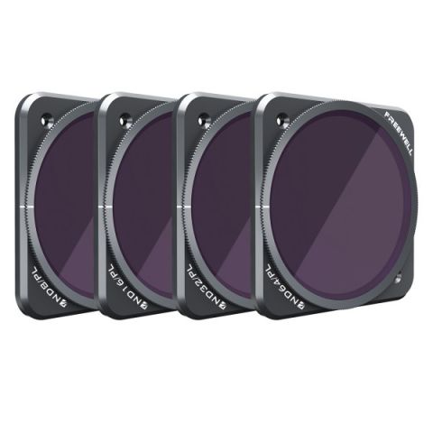 FREEWELL DJI ACTION 2 FILTERS – BRIGHT DAY [ ND8/PL, ND16/PL, ND32/PL, ND64/PL ] Freewell ND Filter [ FW-OA2-BRG ]