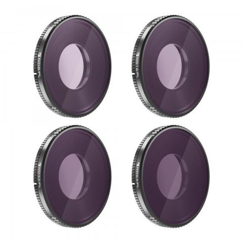 FREEWELL DJI OSMO ACTION 3 FILTERS BRIGHT DAY 4PACK [ND8/PL, ND16/PL, ND32/PL, ND64/PL] [FW-OA3-BRG]