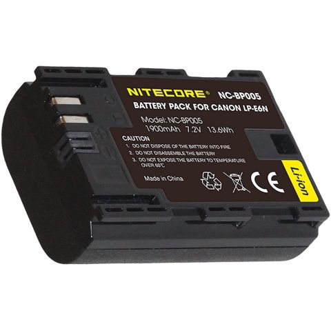 Nitecore NC-BP005 For LP-E6N Battery ประกันศูนย์ไทย snapshot snapshotshop Battery LP-E6